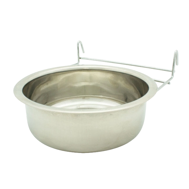 Coop Cups with Wire Hanger,"Metal cup with attached wire hanger"