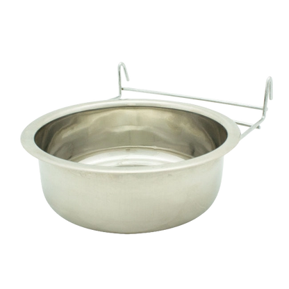 Coop Cups with Wire Hanger,"Metal cup with attached wire hanger"