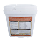 Eq-Well™,"White plastic tub with snap lid and back label"