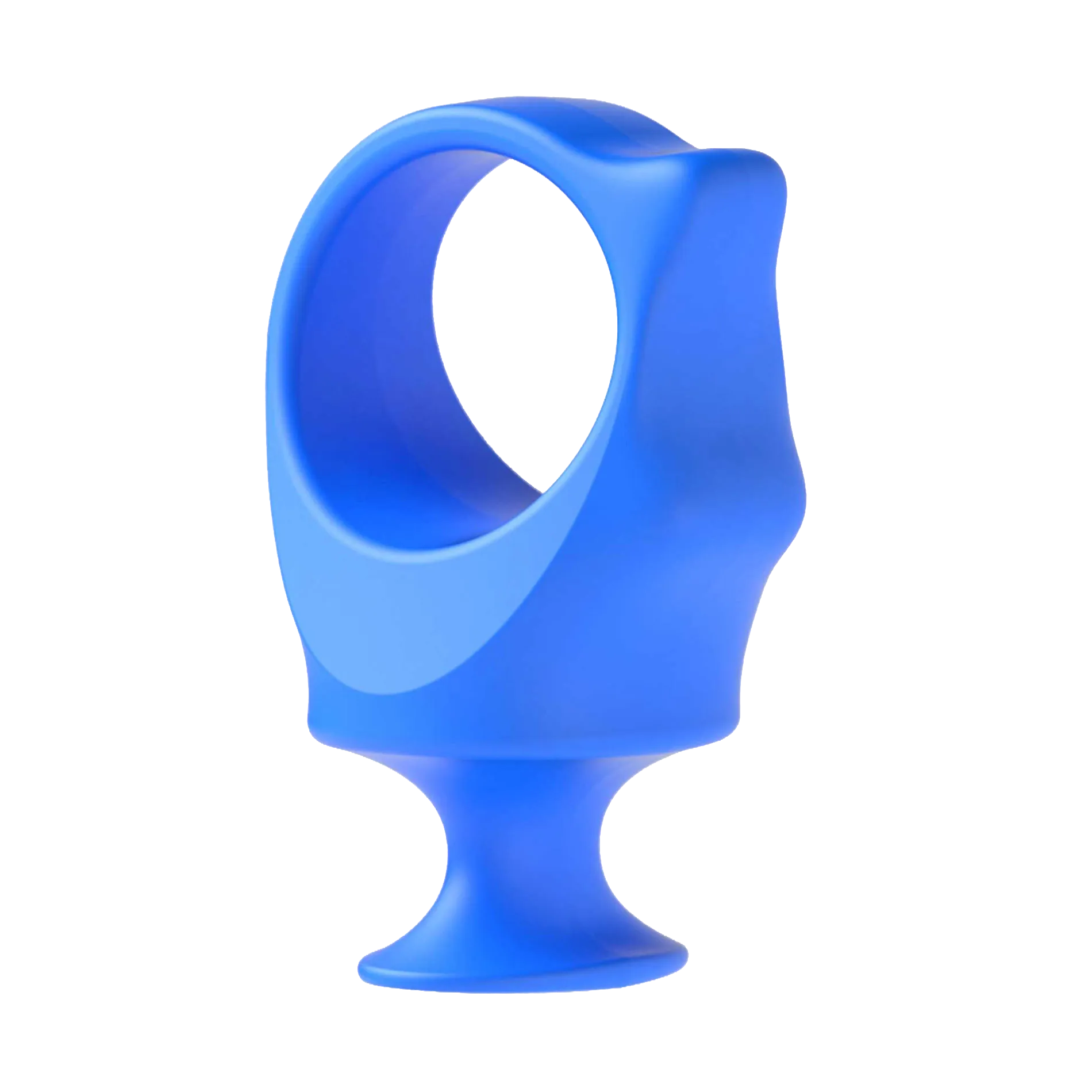 BrushMate Premium Toothbrush with Biteblock,"Blue bite block toothbrush holder attachment"