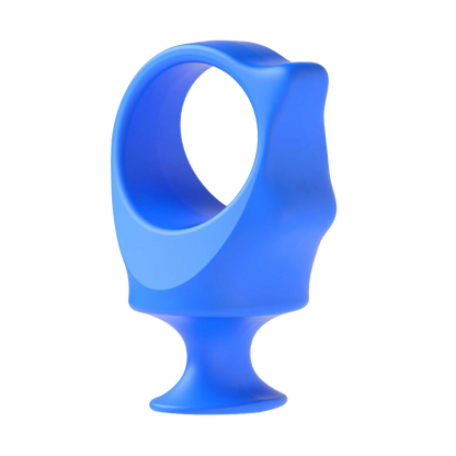 BrushMate Premium Toothbrush with Biteblock,"Blue bite block toothbrush holder attachment"
