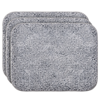 Puppywarmer Fleece Inserts,"Stack of three gray fleece insert pads"