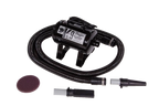 K-9 Fluffer Dog Dryer & Dog Fluffer,"Black dryer with flexible hose and nozzle attachments"