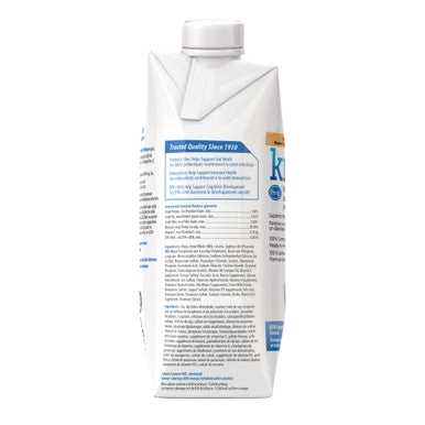 KMR®,"Carton package with screw cap, side panel view"