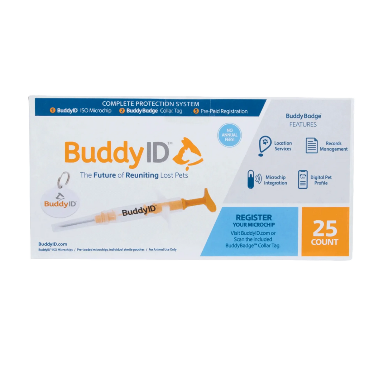 BuddyID Complete Protection System + Temp, 25ct