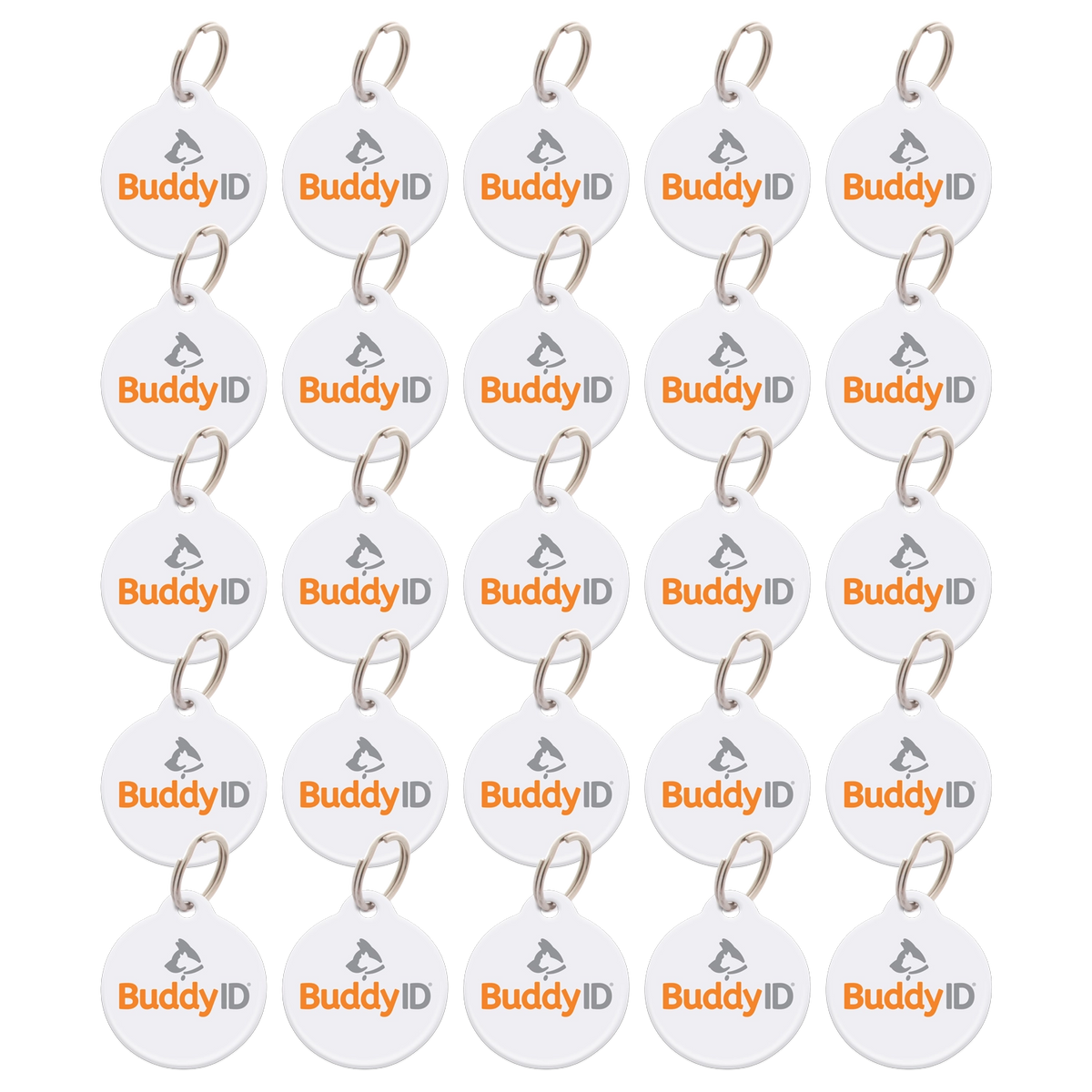 BuddyID® BuddyBadge® Collar Tag with Registration