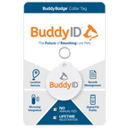 BuddyID® BuddyBadge® Collar Tag with Registration