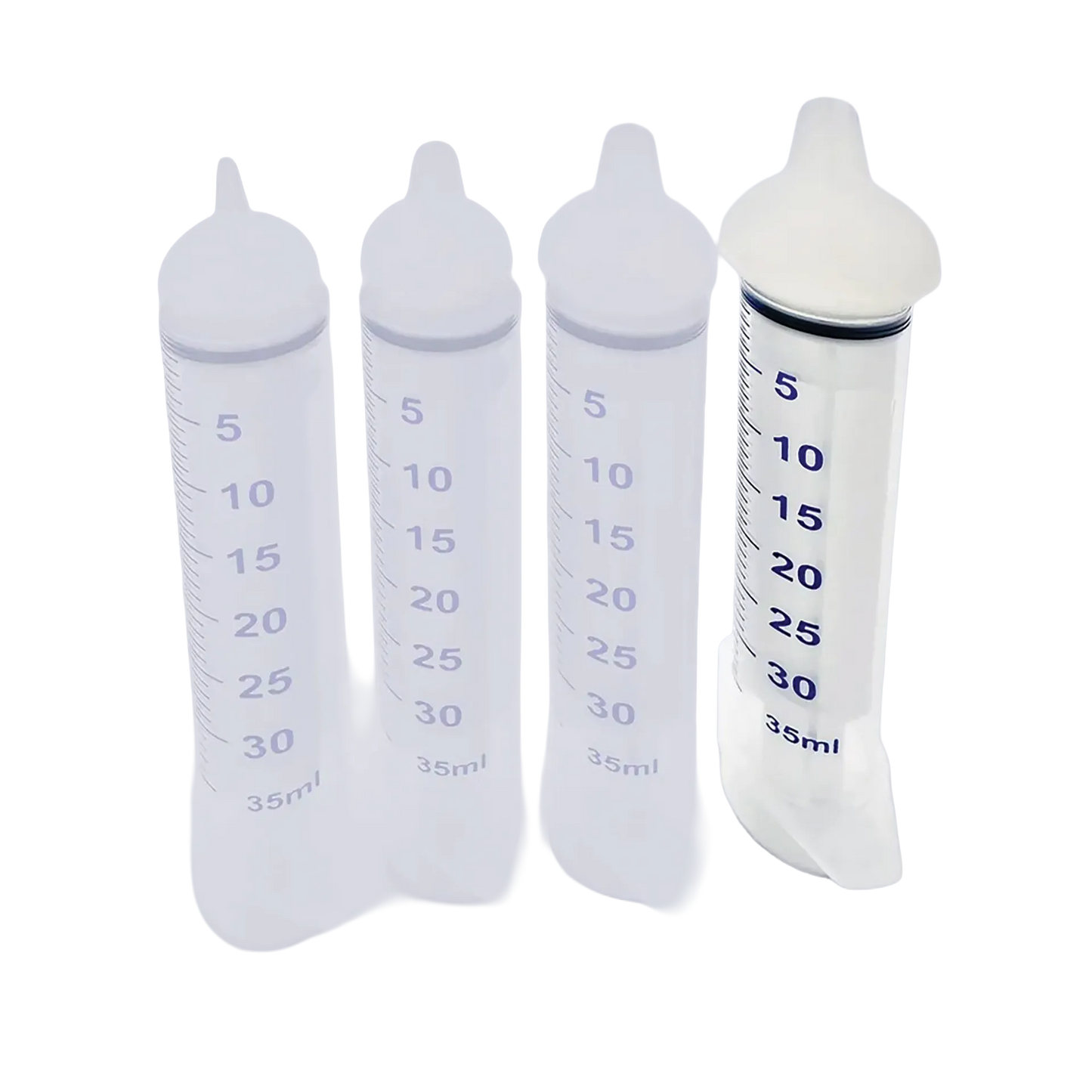 Puppywamer Latchons Syringe Nipple Feeders,"Four feeding syringes with soft nipple tips"