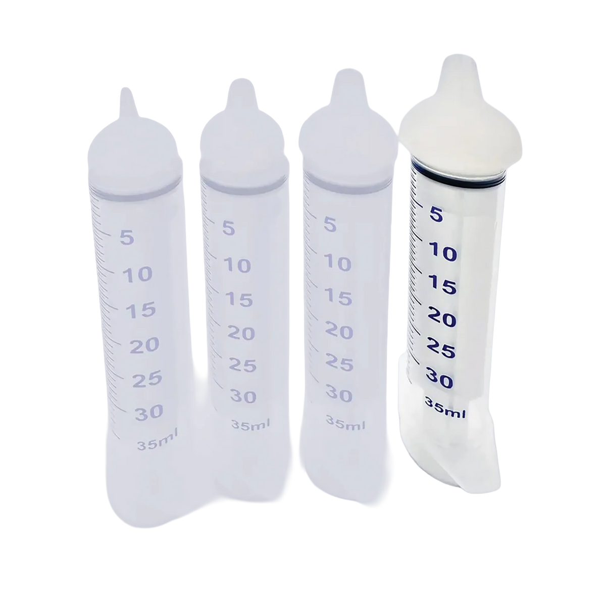 Puppywamer Latchons Syringe Nipple Feeders,"Four feeding syringes with soft nipple tips"