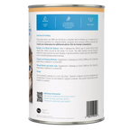 KMR®,"Back of can with feeding directions and QR code"