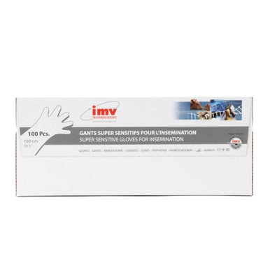 Super Soft Clear OB Sleeves,"Long rectangular box of insemination gloves"