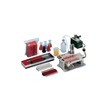 SFS Semi-Automatic Filling and Sealing Machine,"Semi-automatic machine with tray, bottles, and pouch"