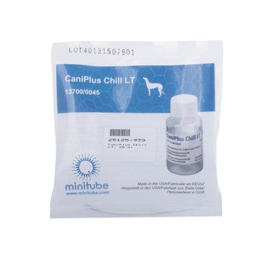CaniPlus Chill,"Sealed foil pouch with small plastic bottle"