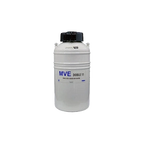 Doble-11 Semen Shipping/Storage Tank,"White cylindrical tank with black cap"