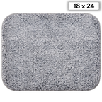 Puppywarmer Fleece Inserts,"Gray fleece pad with rounded corners"
