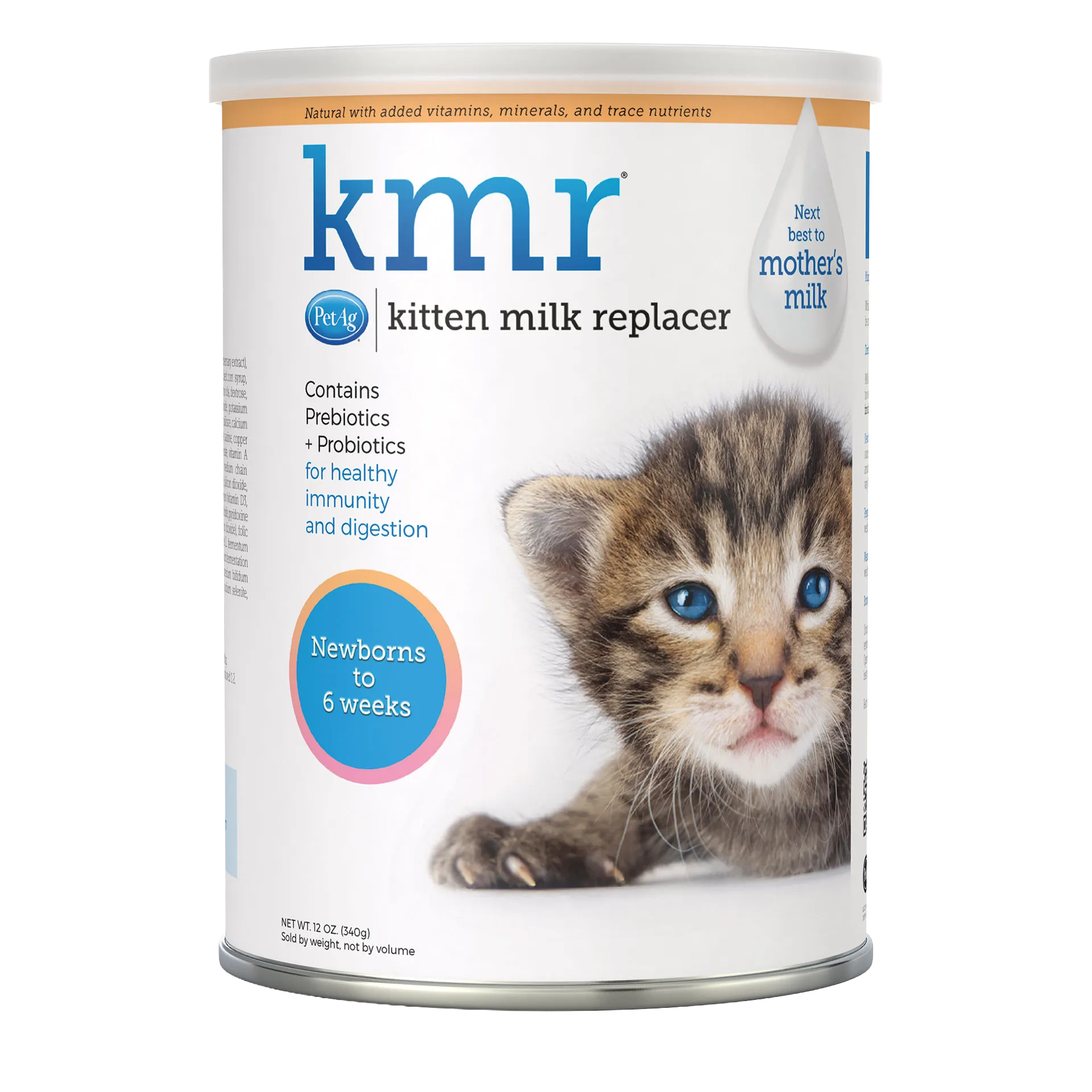 KMR®,"Can with kitten image on label"