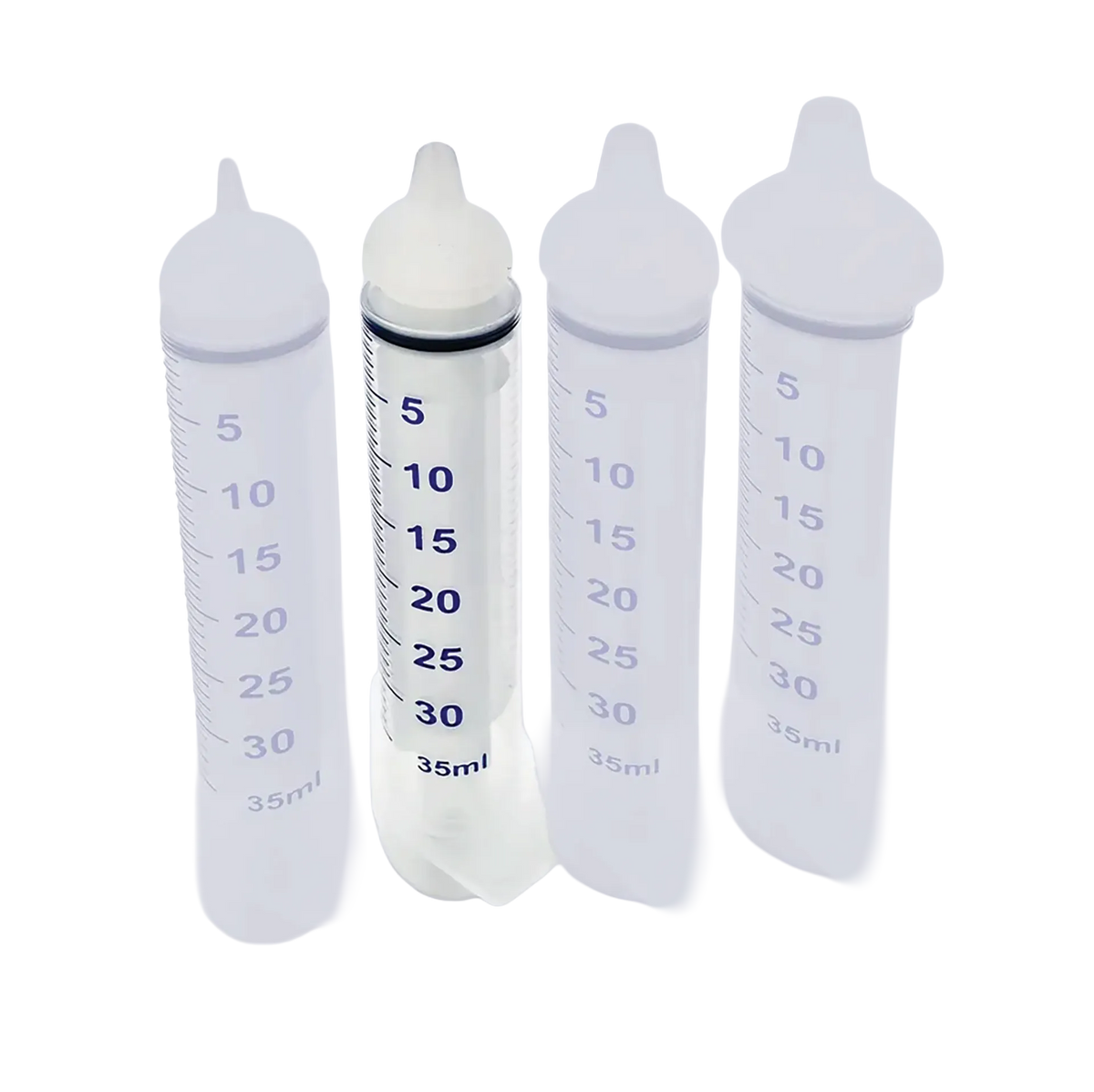 Puppywamer Latchons Syringe Nipple Feeders,"Four graduated feeding syringes with silicone nipples"