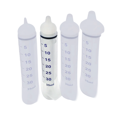 Puppywamer Latchons Syringe Nipple Feeders,"Four graduated feeding syringes with silicone nipples"