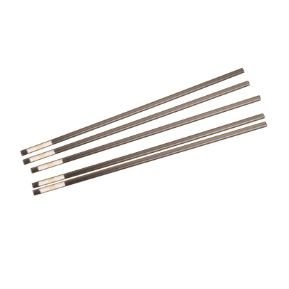 Straw, Radiated,"Five wrapped drinking straws"