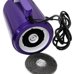 Solo-Stream Dryer by Waggz,"Purple dryer unit with power cord and round foam filter"