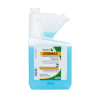 Ivermectin Pour-On Generic,"Blue liquid cattle pour-on bottle with angled spout"