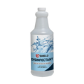 Disinfectant Spray by Shield,"White bottle with blue label and white screw cap"