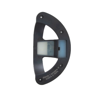 Equilume Replacement Cup,"Black curved cup component with translucent center panel"