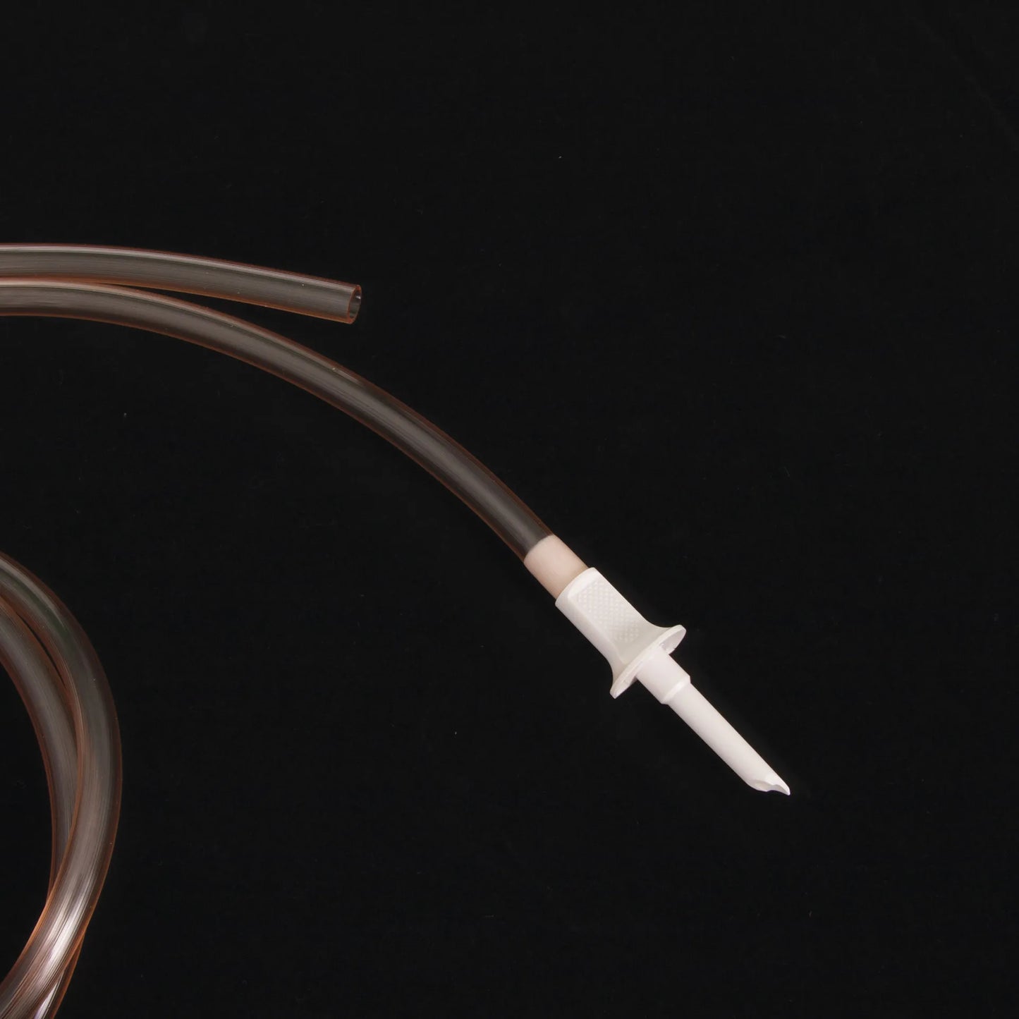 Long Foley Y-Junction w/spike,"Clear tubing with white spike connector"