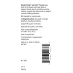 Breeder's Edge® Oxy Mate® Prenatal,"Back of package with directions and barcode"