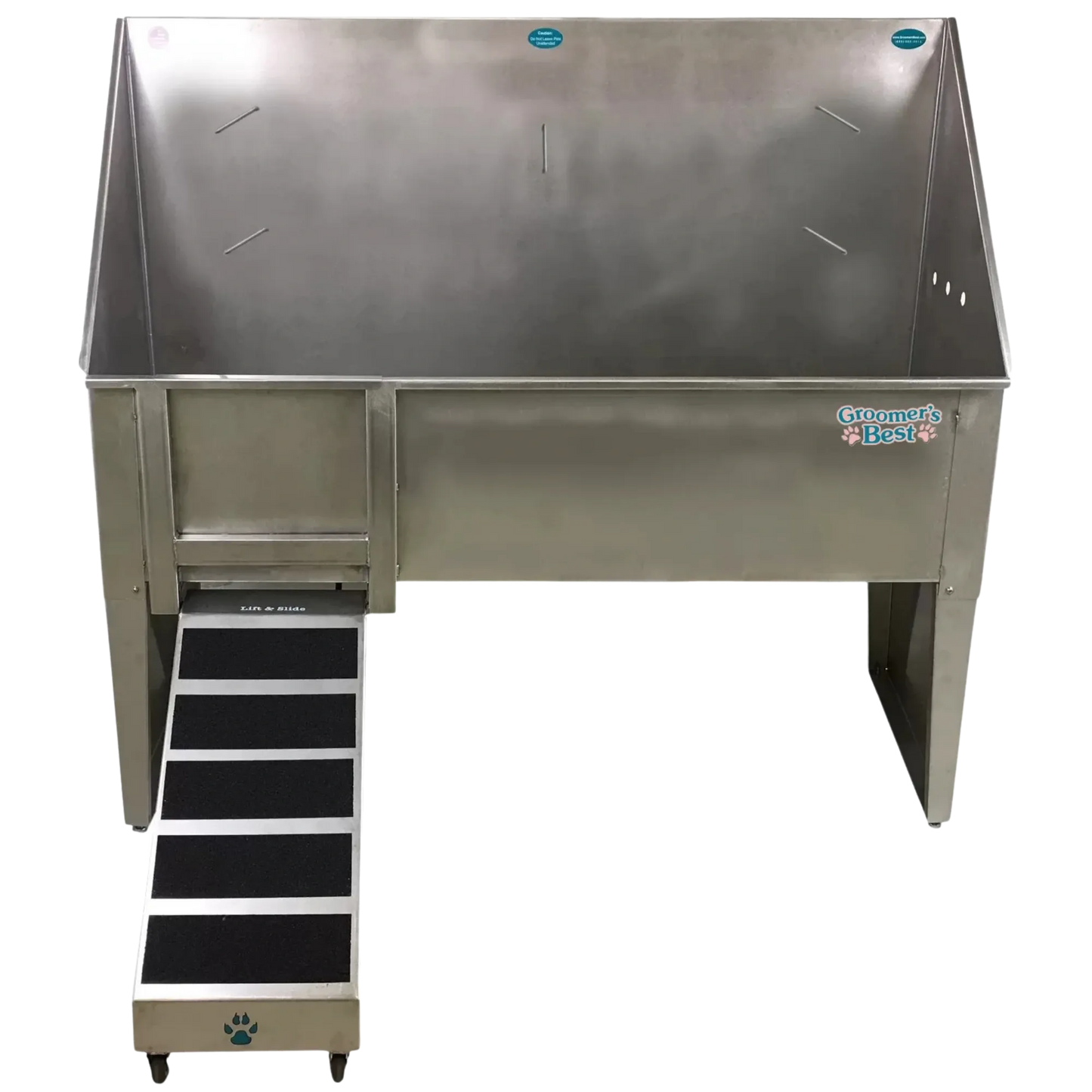Walk-Through Bathing Tub with Lift & Slide Ramp