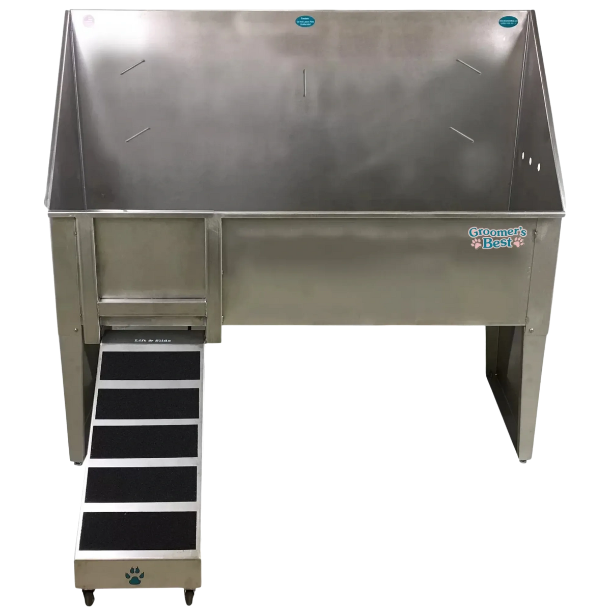 Walk-Through Bathing Tub with Lift & Slide Ramp