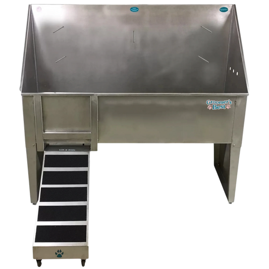 Walk-Through Bathing Tub with Lift & Slide Ramp