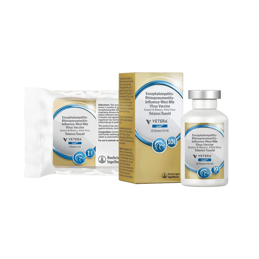 VETERA® GoldXP, Single Dose,"Vial with carton and sealed pouch"