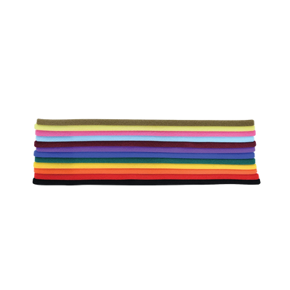Breeder's Edge® ID Me™ Collars,"Stacked multicolor foam pet ID collars"