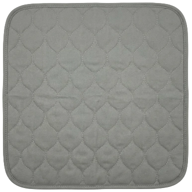 Puppywarmer Whelping Box Pad,"Gray quilted square pad"