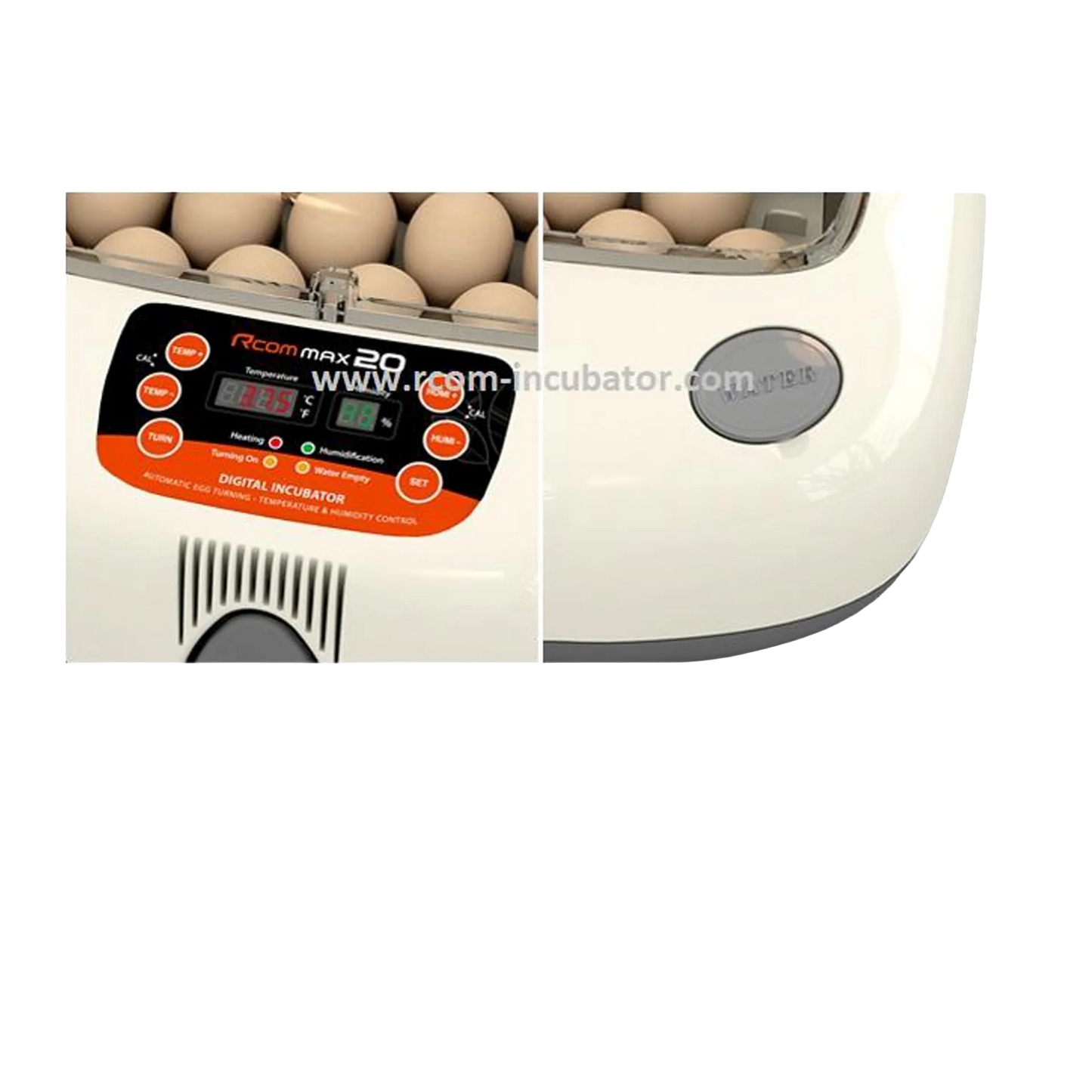 Max-20 Incubator by Rcom USA