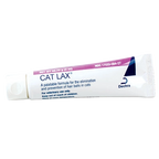 Cat Lax®,"White squeeze tube with screw cap"