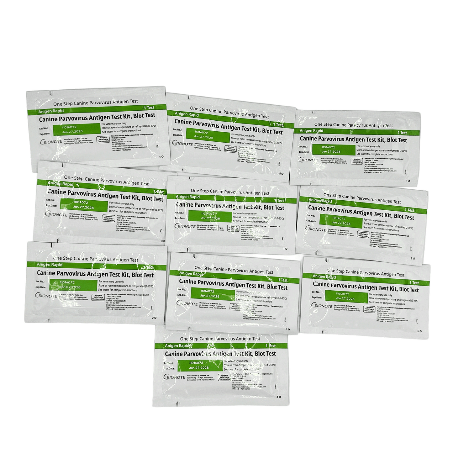 Antigen Canine Parvovirus Rapid Test Kit