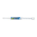 Generic Eqvalan Paste,"White oral paste syringe with blue label and dose markings"
