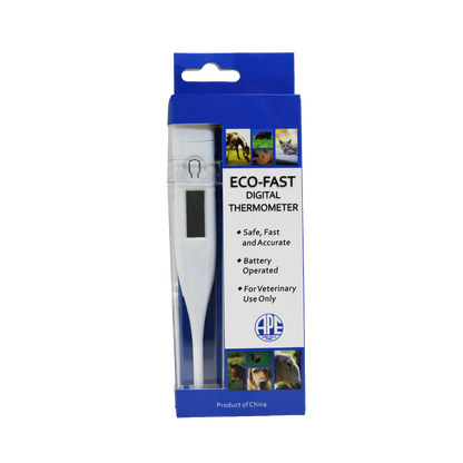 Basic Whelping/Queening Area Bundle,"Blue digital thermometer in retail blister package"