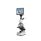 SS-MICROTEMP Heated Stage Microscope with LCD Screen,"Microscope with mounted LCD screen and heated stage"