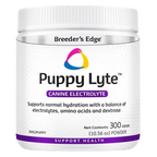 Breeder's Edge® Puppy Lyte™ or Kitten Lyte™,"White plastic jar with screw-top lid"