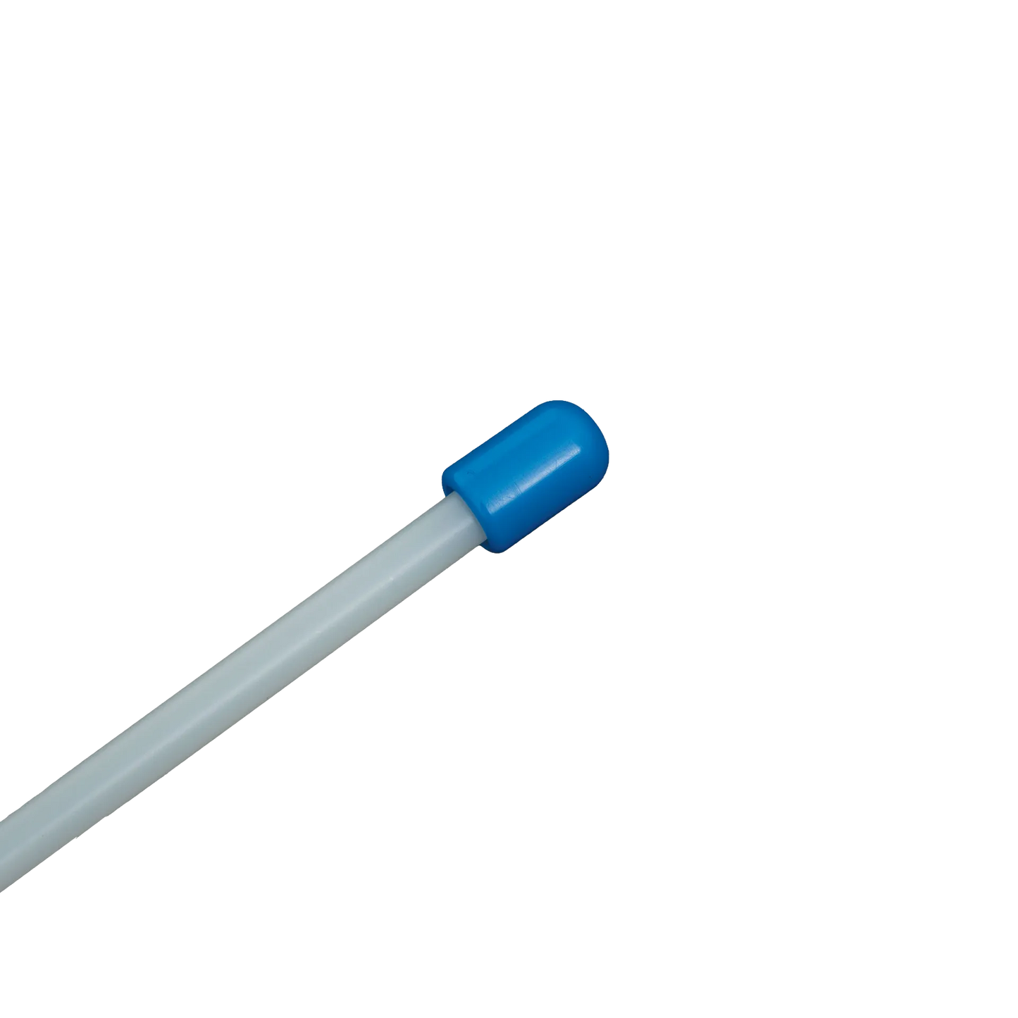 IUI Universal Pipette,"Close-up of pipette tip with blue cap"
