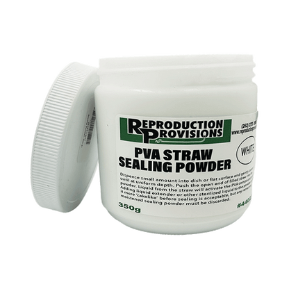 PVC Straw Sealing Powder, White