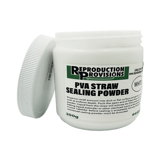 PVC Straw Sealing Powder, White
