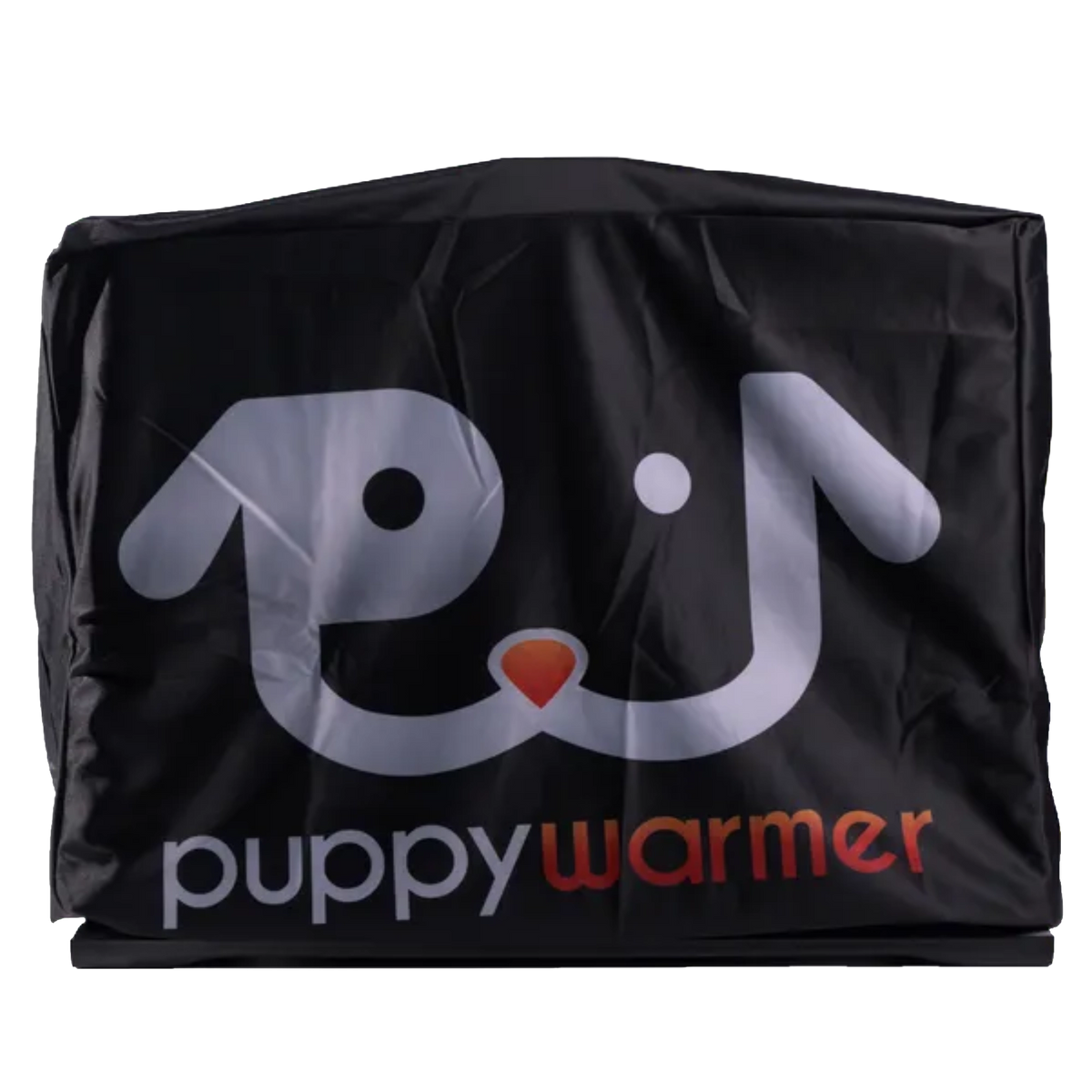Puppywarmer Cover,"Black fitted cover on square unit"