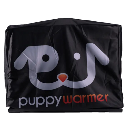 Puppywarmer Cover,"Black fitted cover on square unit"