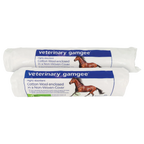 Gamgee® Cotton Leg Padding,"Two packaged cotton padding rolls with horse illustration"
