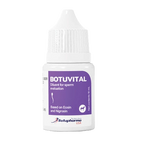 Botu Vital Stain,"Small bottle with pointed cap and purple label"