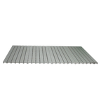 Kennel Deck®,"Gray slatted kennel deck panel"